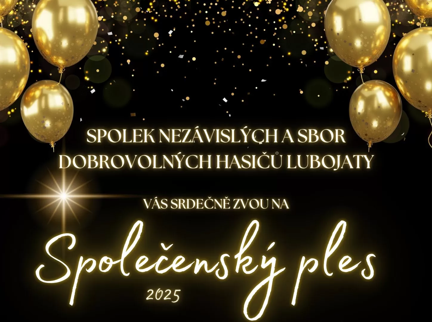 Společenský ples 2025
