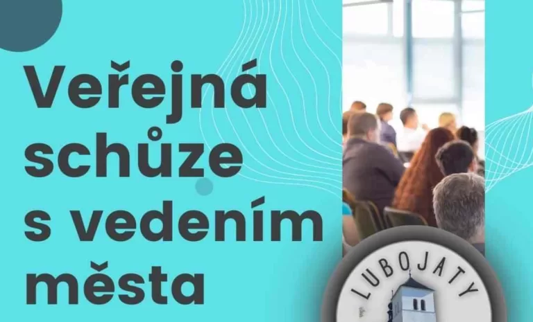 Veřejná schůze s vedením města