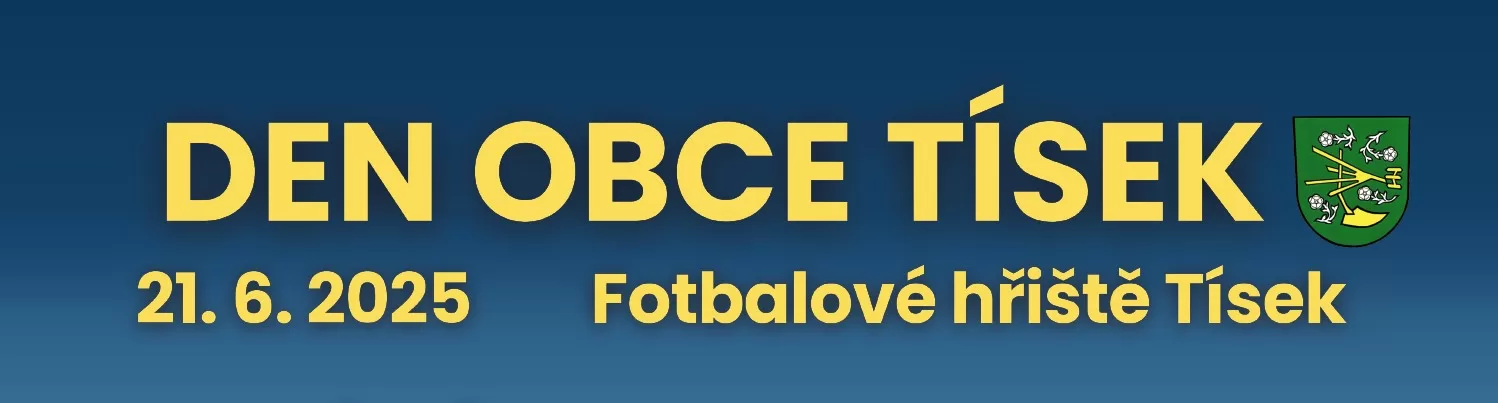 Den obce Tísek 21. 6. 2025